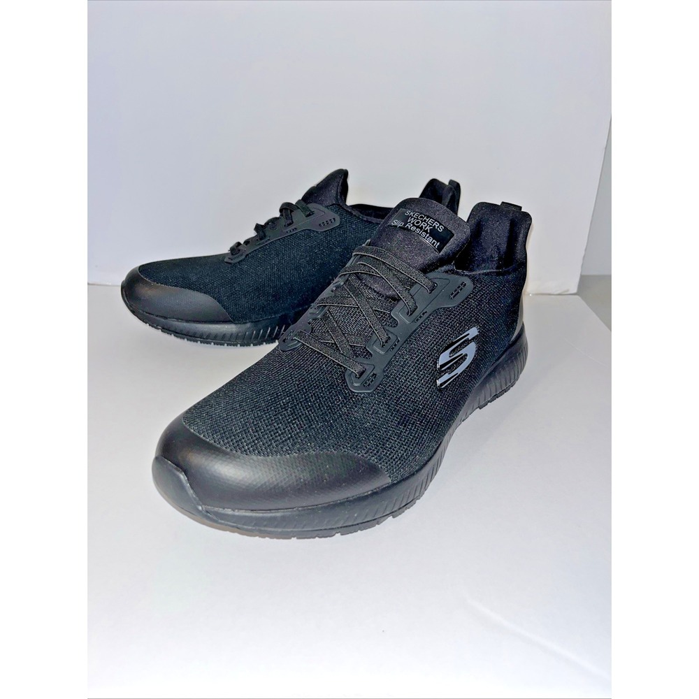 Skechers Work Relaxed Fit Memory Foam Slip Resistant Work Shoes Womens Sz 11 NEW